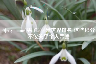 锡林郭勒男子5000米世界排名-这些积分不仅关乎个人荣誉