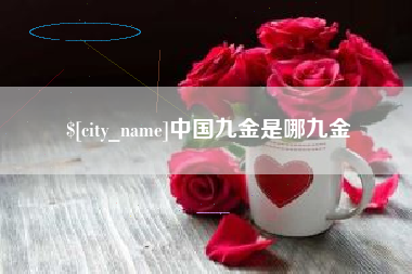 锡林郭勒中国九金是哪九金