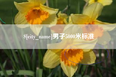 锡林郭勒男子5000米标准