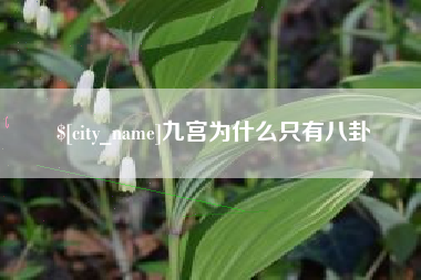 锡林郭勒九宫为什么只有八卦
