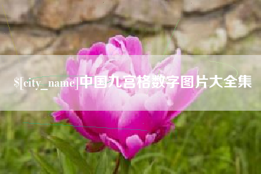 锡林郭勒中国九宫格数字图片大全集