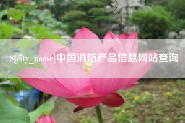 锡林郭勒中国消防产品信息网站查询