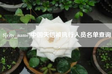 锡林郭勒中国失信被执行人员名单查询