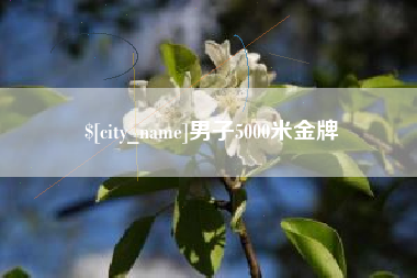 锡林郭勒男子5000米金牌