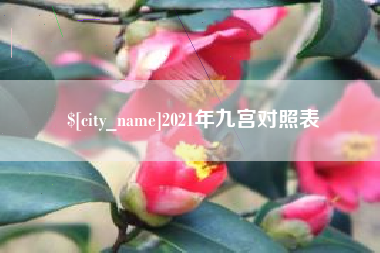 锡林郭勒2021年九宫对照表
