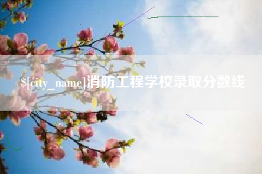 锡林郭勒消防工程学校录取分数线