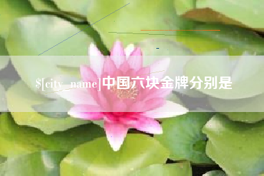 锡林郭勒中国六块金牌分别是