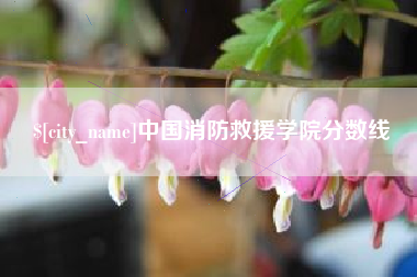 锡林郭勒中国消防救援学院分数线