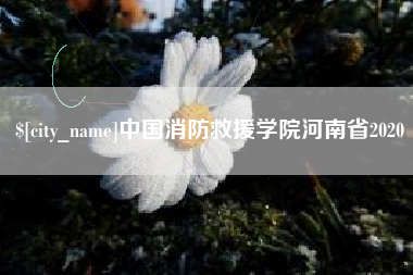 锡林郭勒中国消防救援学院河南省2020